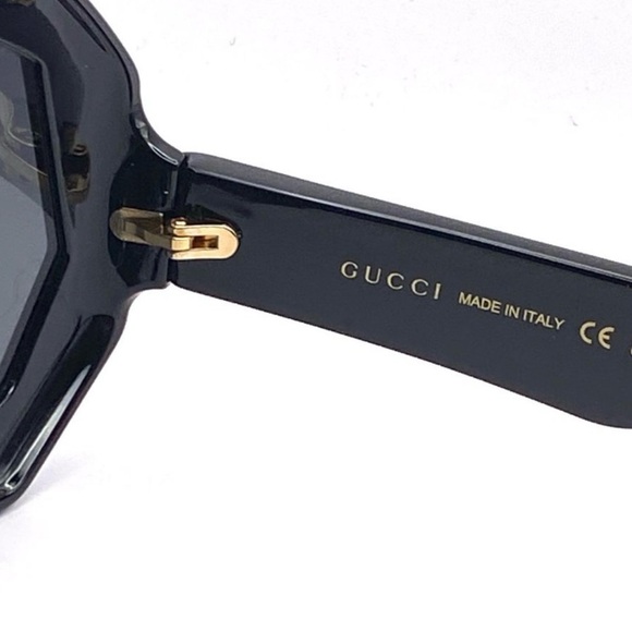 GUCCI Black Round sunglasses - Picture 5 of 10